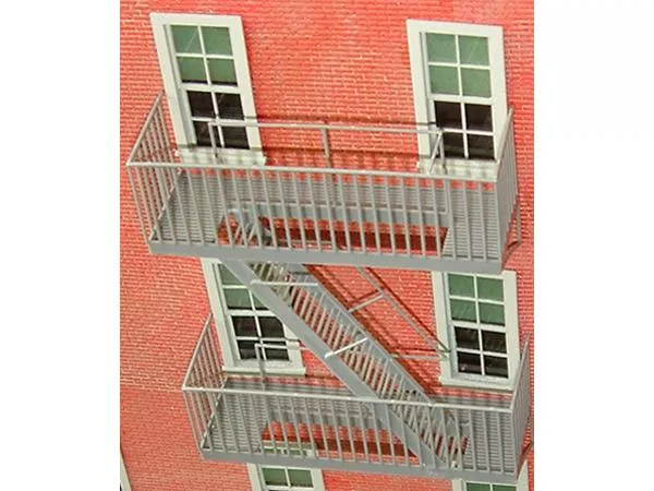 Tichy O Scale #2044 FIRE ESCAPE - 2044