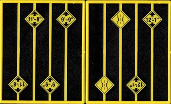 Tichy S Scale #3556 BRIDGE WARNING SIGNS S - 3556