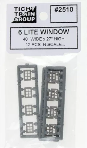 Tichy Train Group N 2510 6 Lite Window (12)
