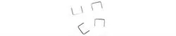 Tichy Train Group O Scale 2002 Grabirons 18" Straight Style 50 Pieces
