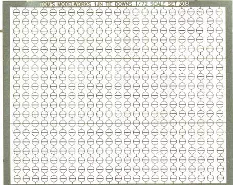 Toms Model Works 308 1/72 IJN Carrier Deck Tie Downs (D)