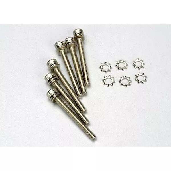 Traxxas 3963 Machine Screws Cap Head 3x28mm 6pc