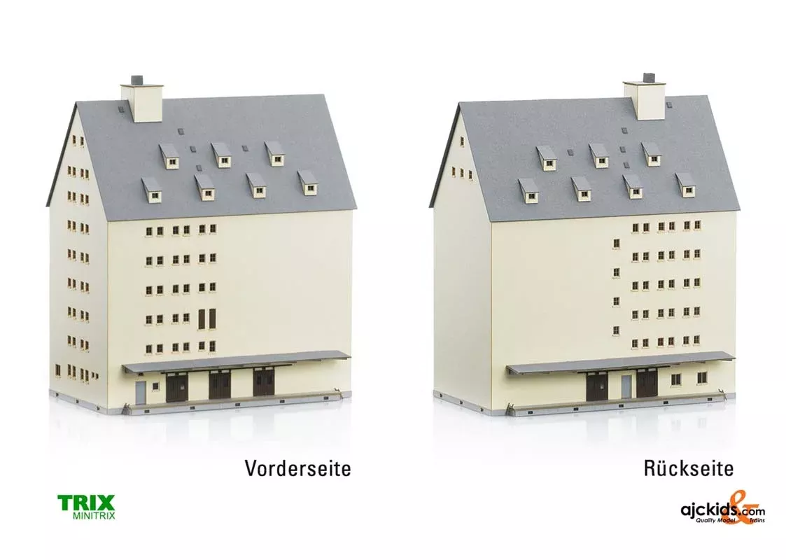 Trix 66329 - Eckartshausen Grain Elevator Building Kit