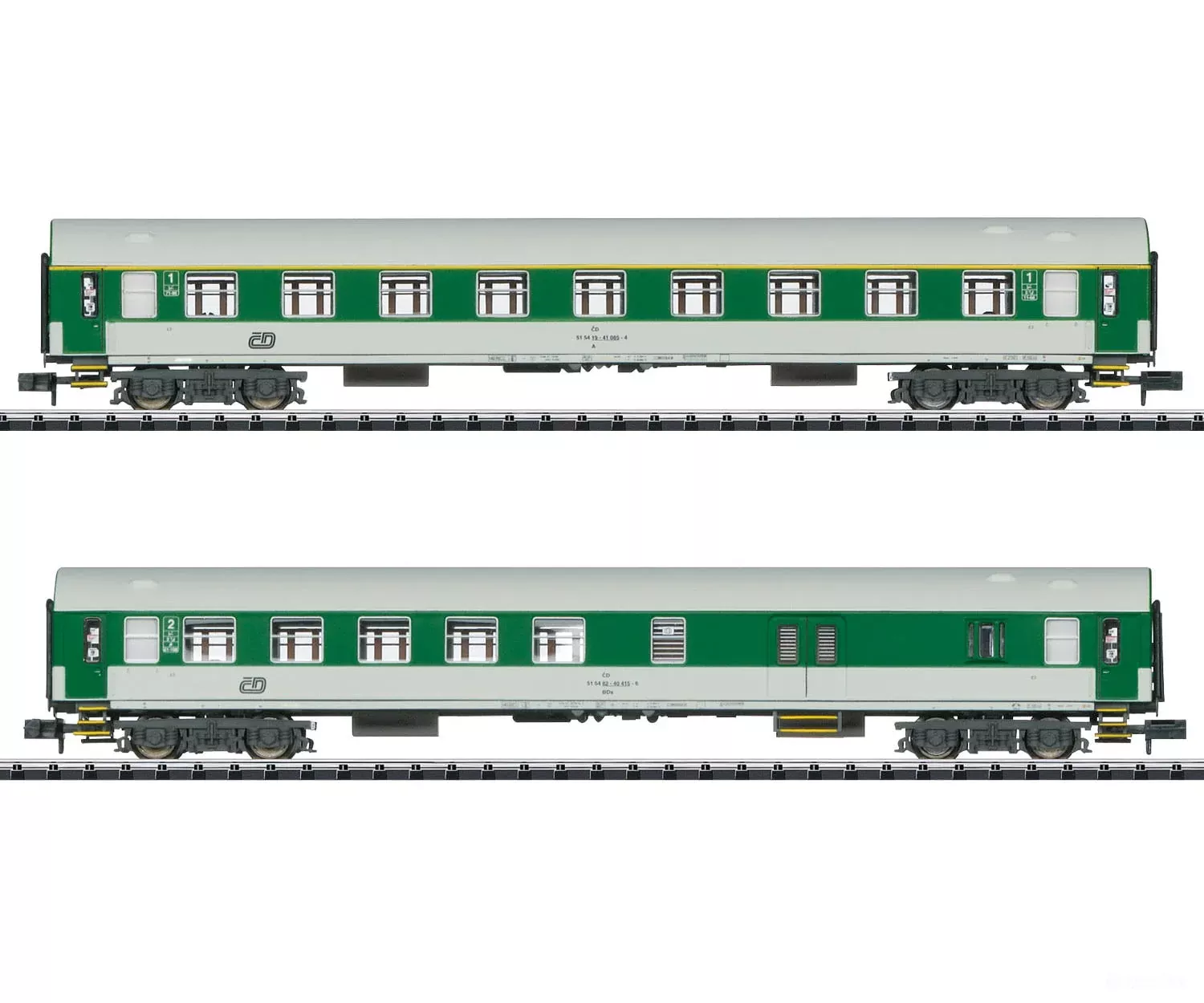 Trix N 15695 Type Y/B Express Train Passenger Car Set