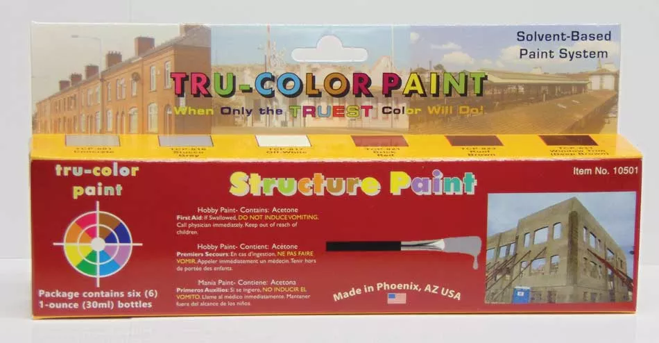 Tru-Color 10501 Brushable Structure & Bridge Set #1