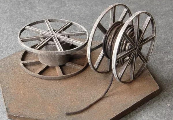 Uneek - UN-870 - Cable Drums - 2pc (HO Scale)