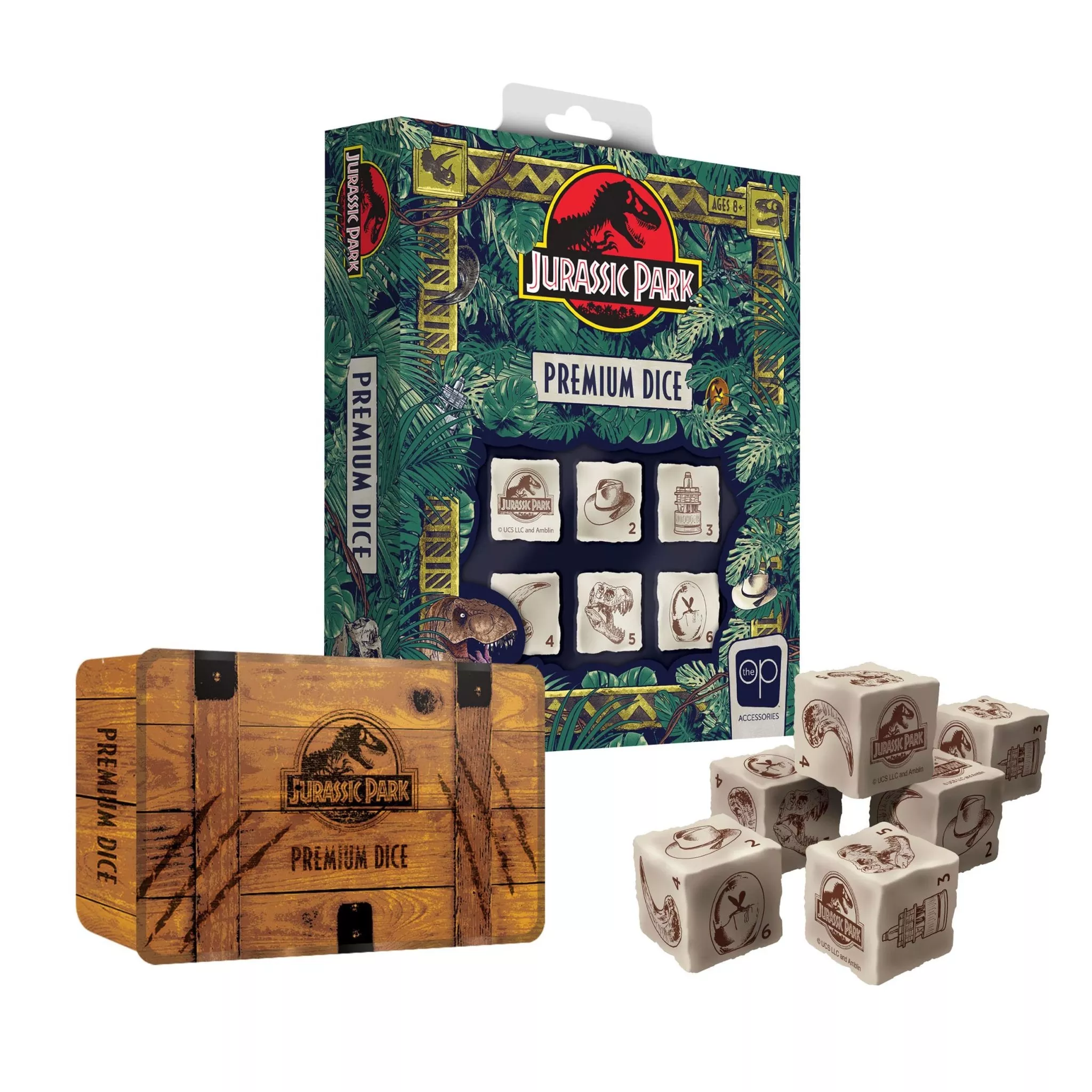 USAopoly 15499 Jurrasic Park Dice