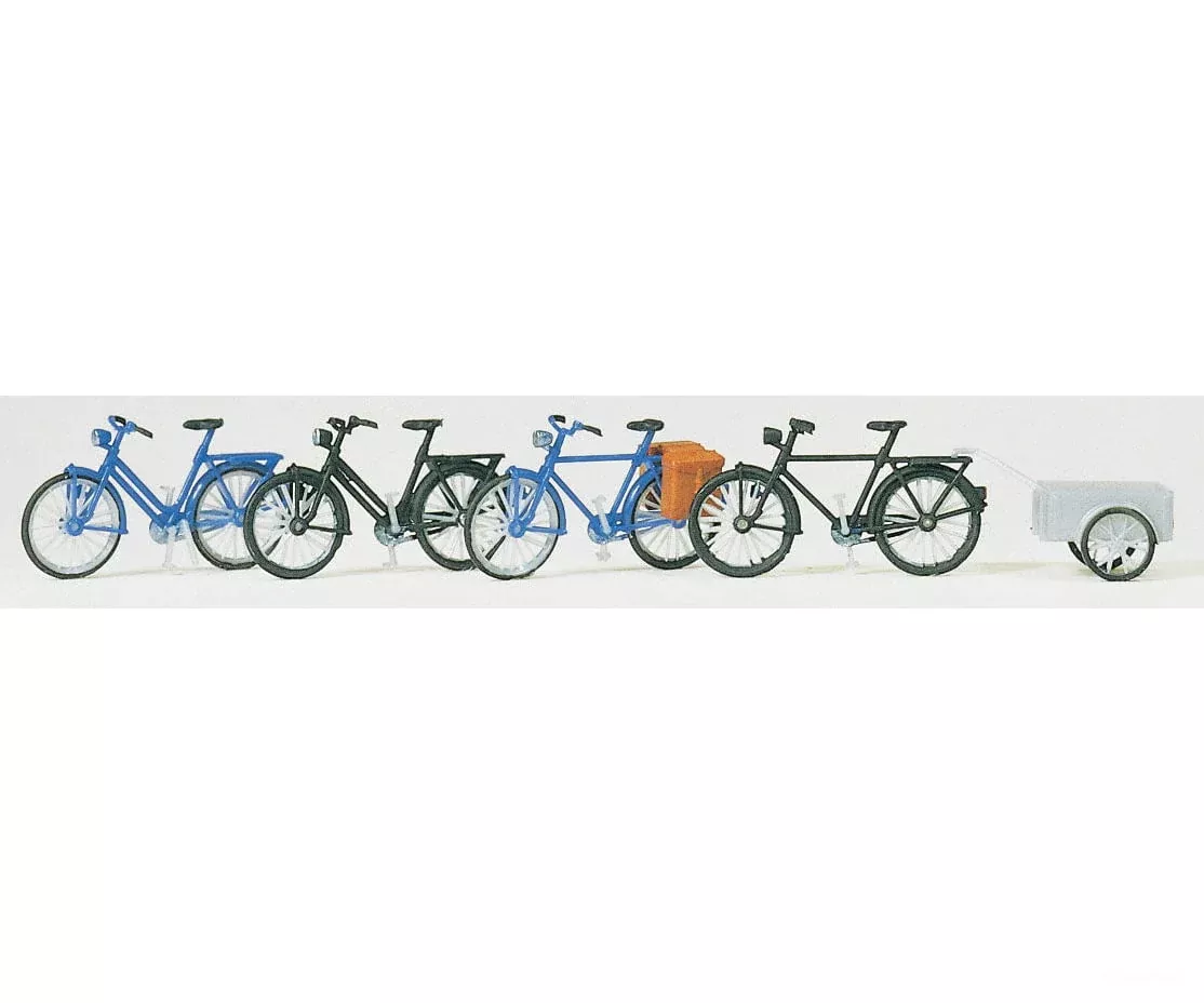 Walthers HO SceneMaster 4124 Bikes with Accessories – Kit