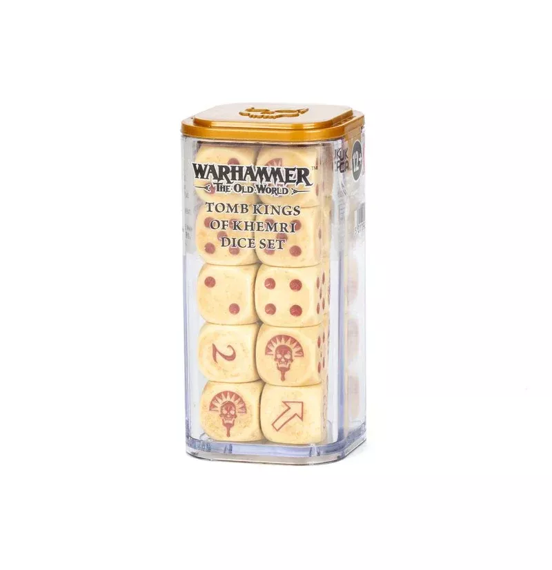 Warhammer: The Old World - Tomb Kings of Khemri Dice Set