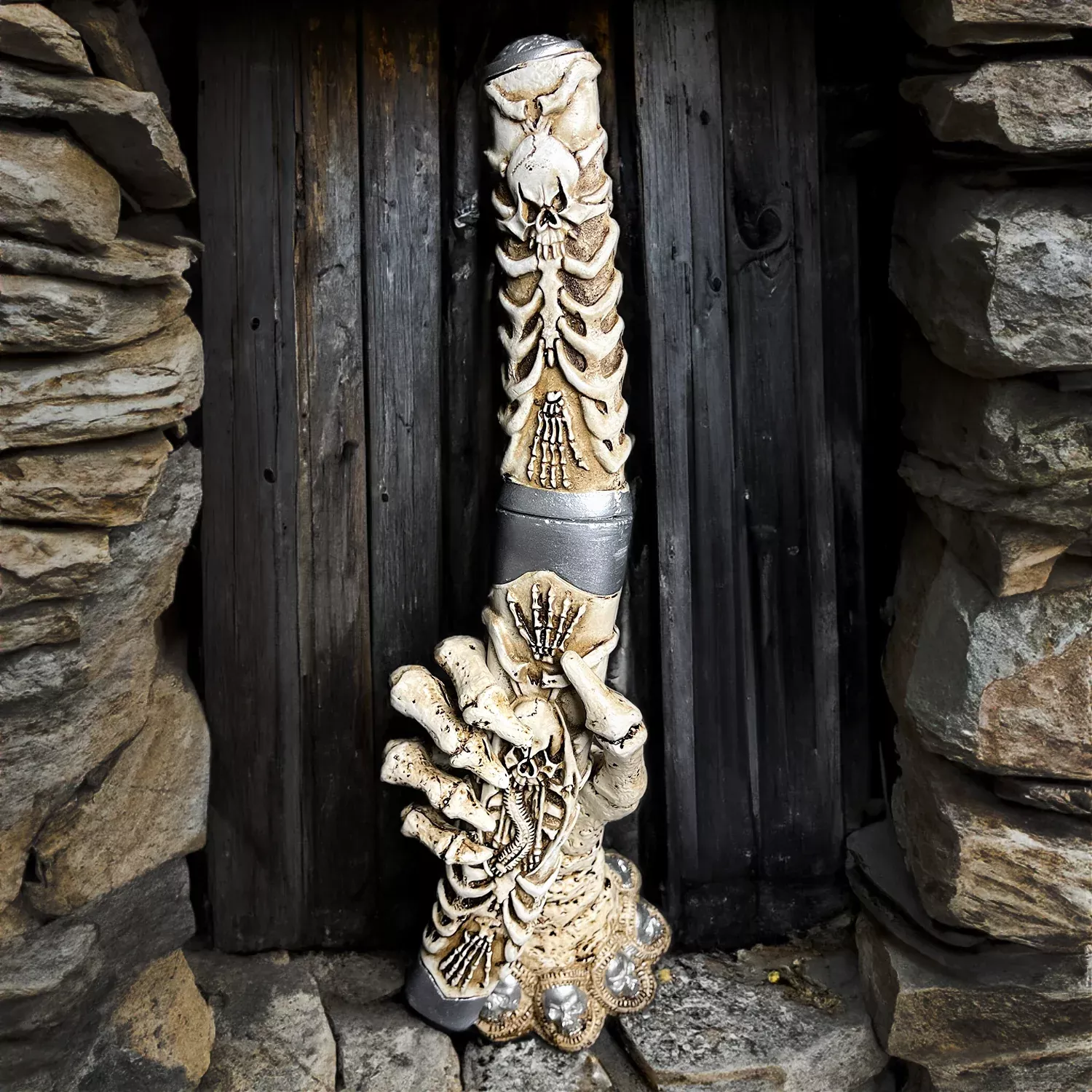 White skeleton dagger