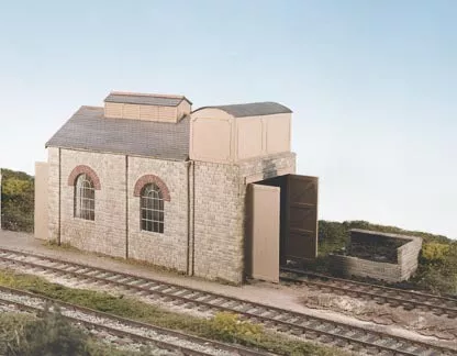 Wills Single Road Engine Shed Kit