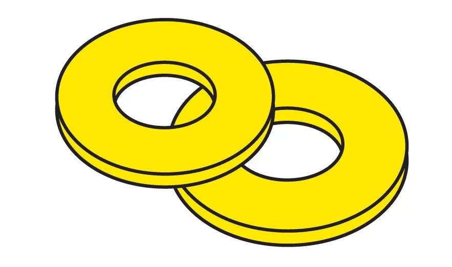 Woodland Scenics H894 Hob-Bits 2-56 Washers