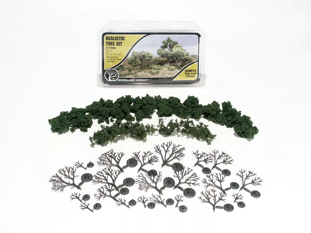 Woodland Scenics TR1111 Deciduous Tree Kit