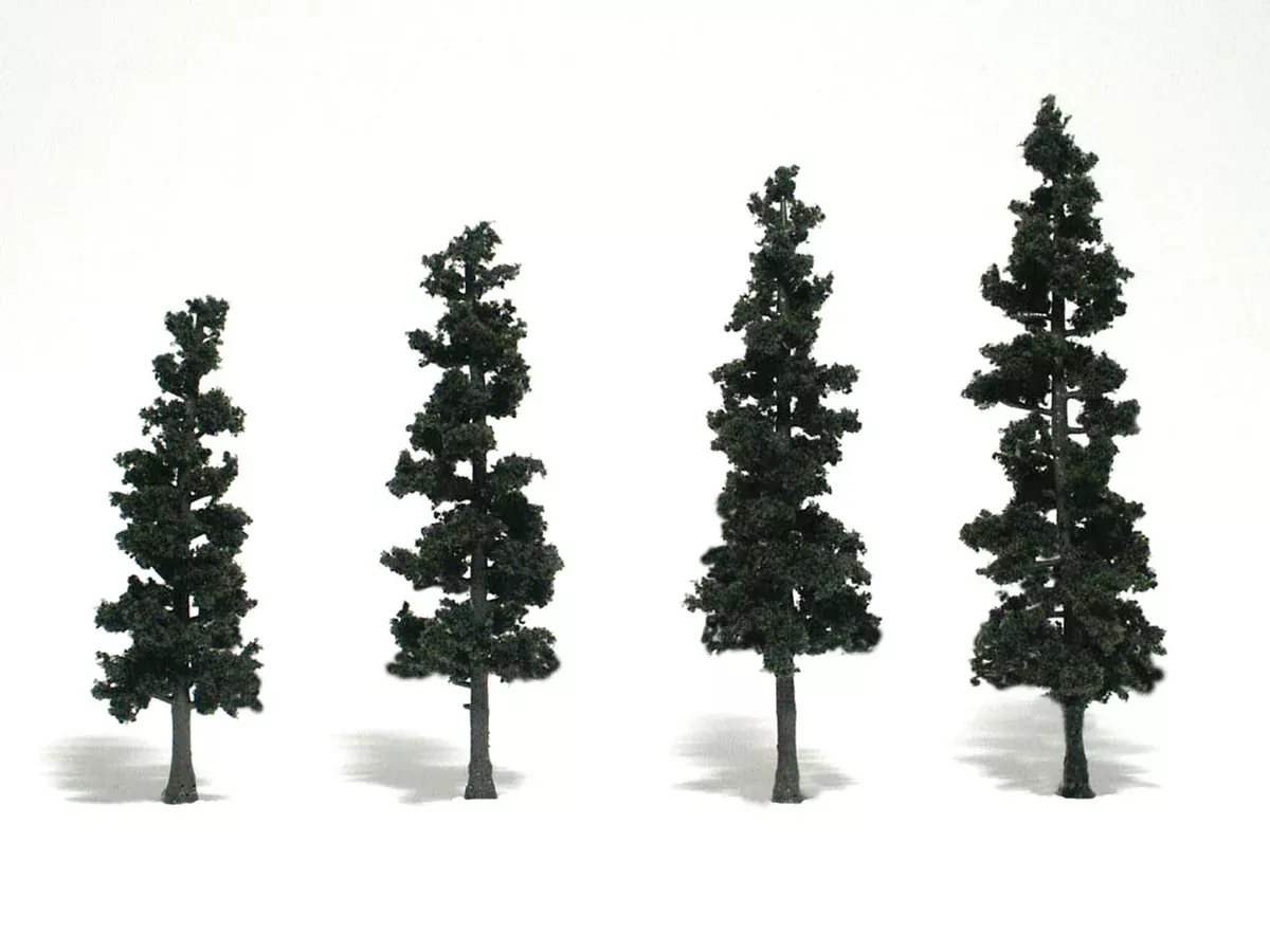 Woodland Scenics TR1561 Ready-Made Pine Tree, 4-6"