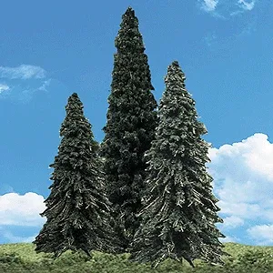 Woodland Scenics TR3565 Classics Tree, Forever Green 2.5-4"