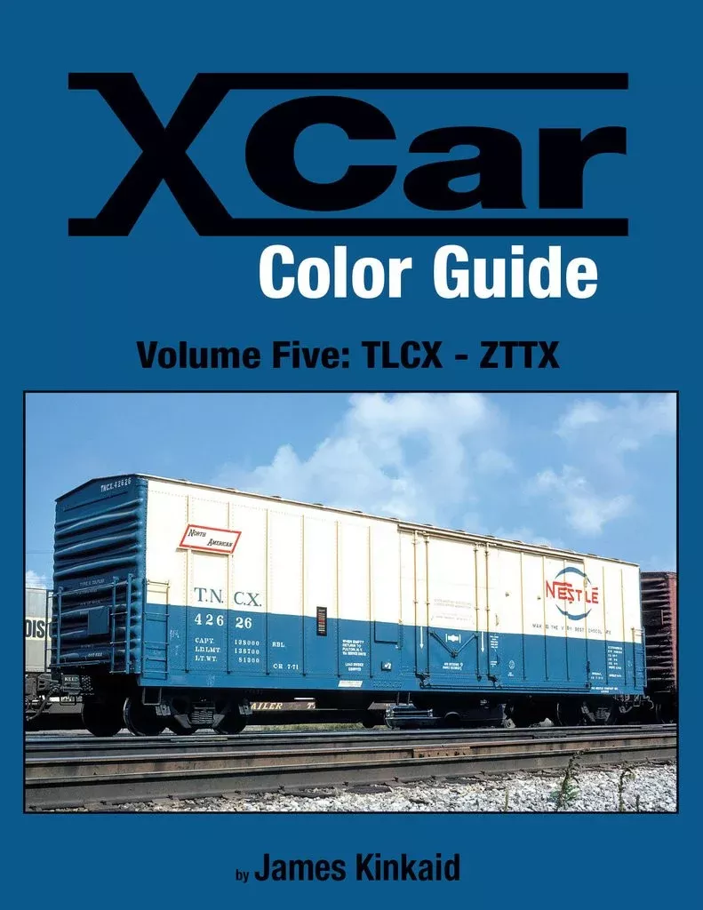 X Car Color Guide Vol - 5 | Railroad Reference Book