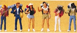 Young Travelers Backpacking