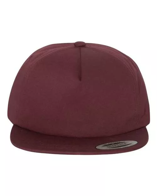 Yupoong Y6502 Adult Unstructured 5-Panel Snapback Cap