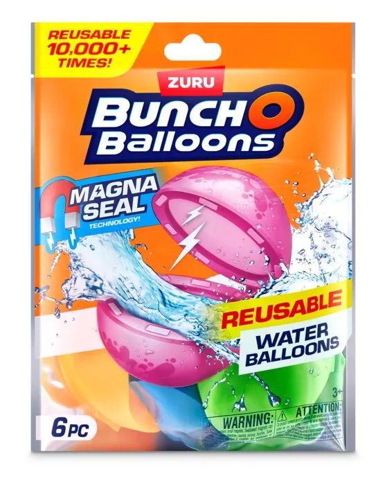 Zuru Bunch O Balloons Reusable Water Balloons 6-Pack